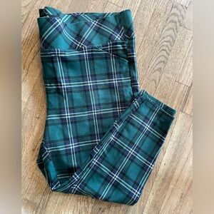 Plaid Green Woman’s Bottoms